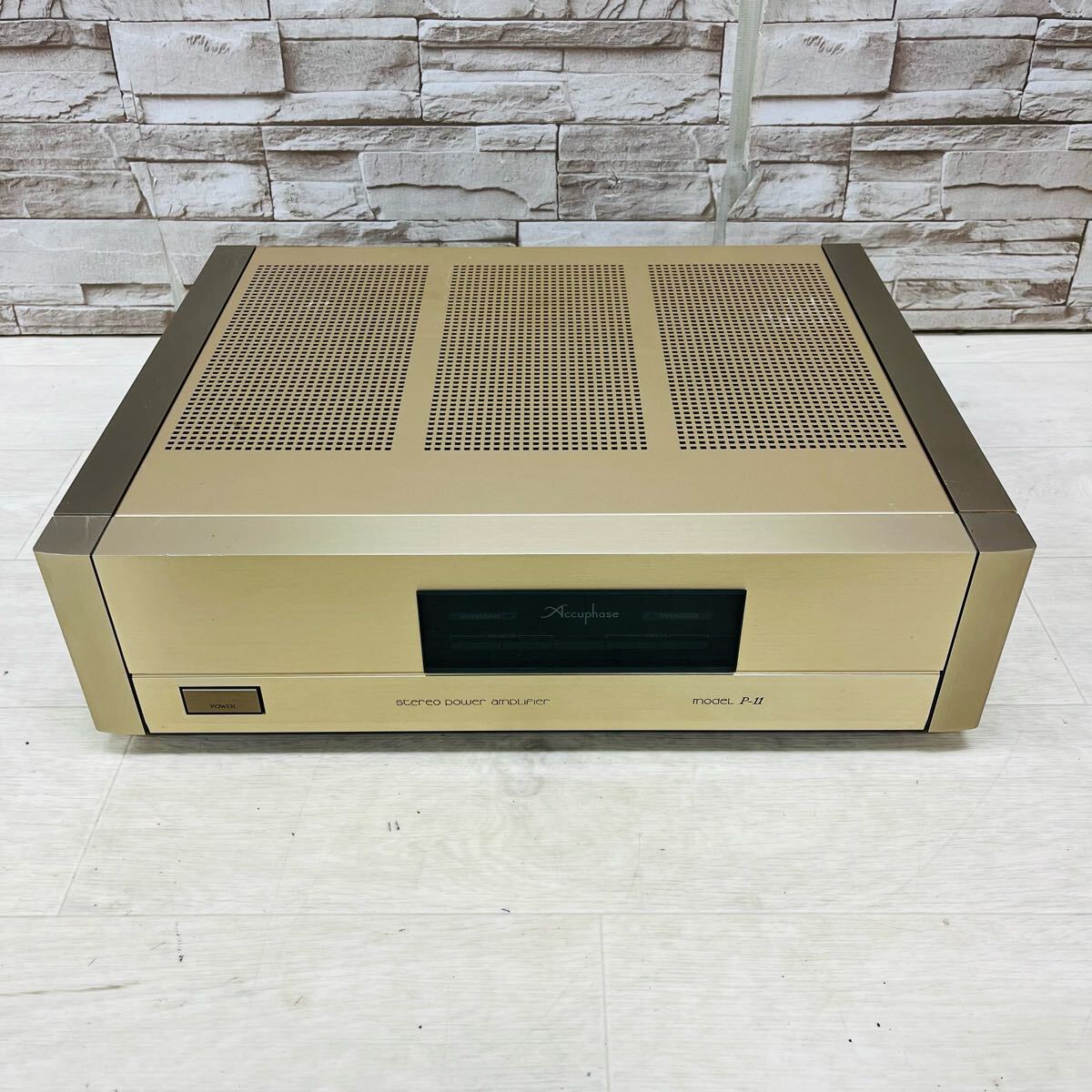 ☆希少☆ Accuphase アキュフェーズ ステレオパワーアンプ P-11 プリメインアンプ