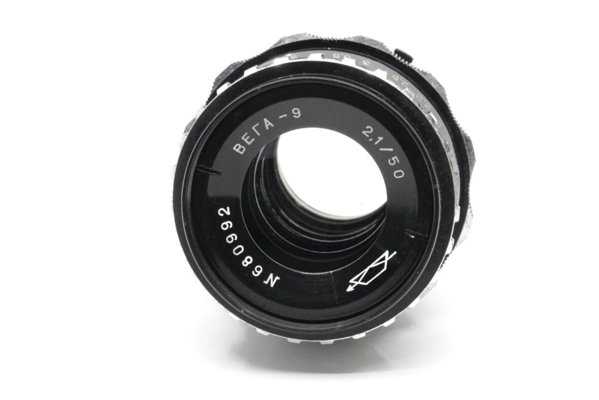 超希少 vega-9 50mm f2.1 Krasnokorsk-2 マウント シネレンズ BMPCC Blackmagic Pocket オールドレンズ クラスノゴルスク