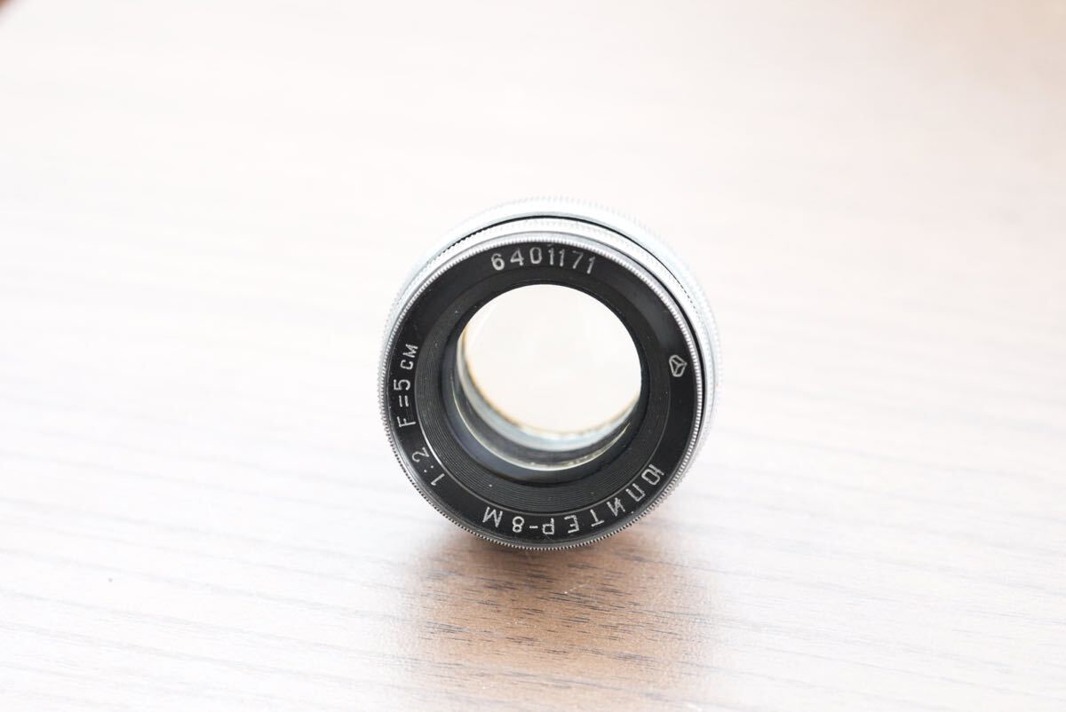 美品 分解清掃済 Jupiter-8M 50mm f2 旧コンタックスrfマウント(内爪) Contax ikon Contax rf 6