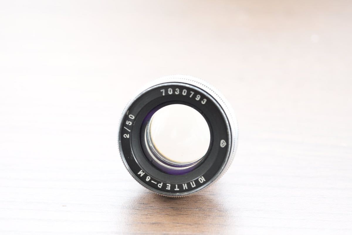 良品 分解清掃済 Jupiter-8M 50mm f2 旧コンタックスrfマウント(内爪) Contax ikon Contax rf 十