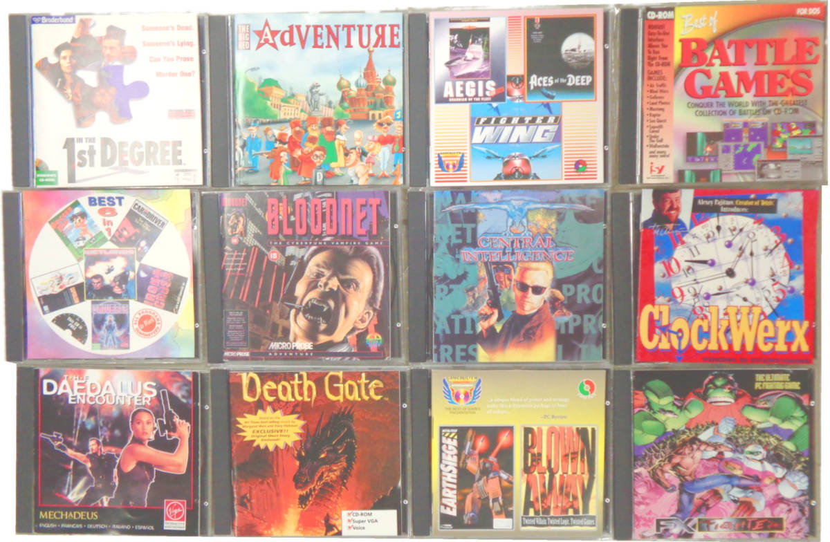 新古品 English Games 英語版ゲームソフトいずれか 英語版 DOS, Windows 3.1 (#1/4)