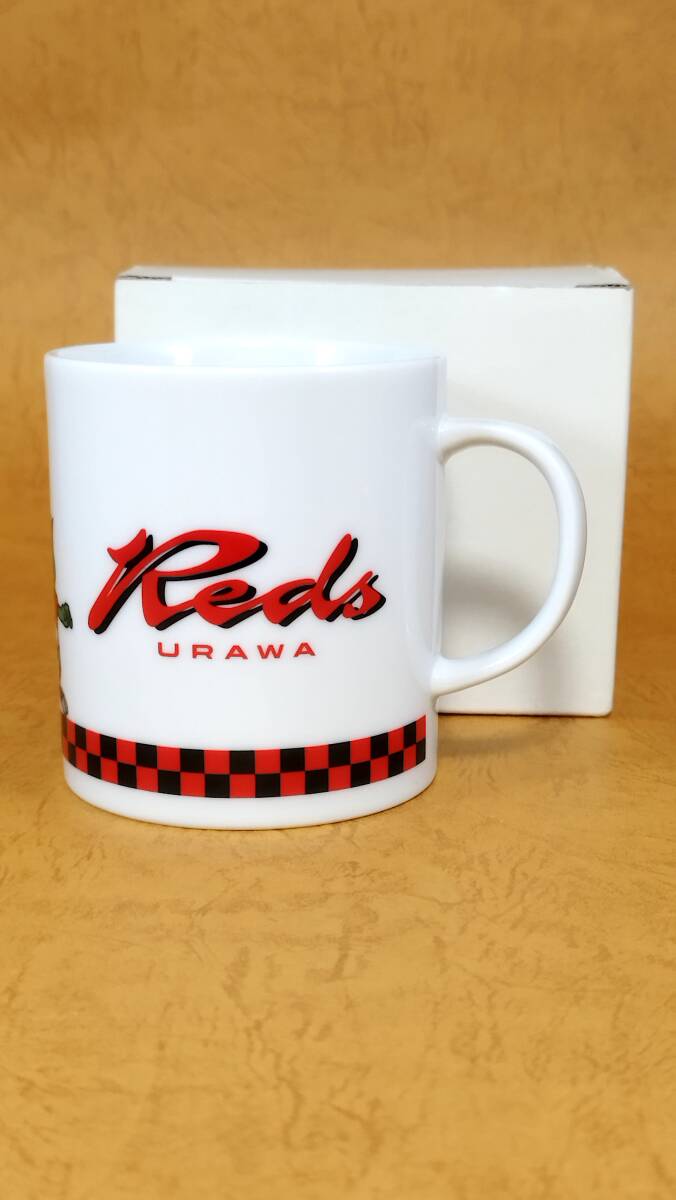 非売品 メガネフラワー 浦和レッズ マグカップ 未使用 URAWA REDS
