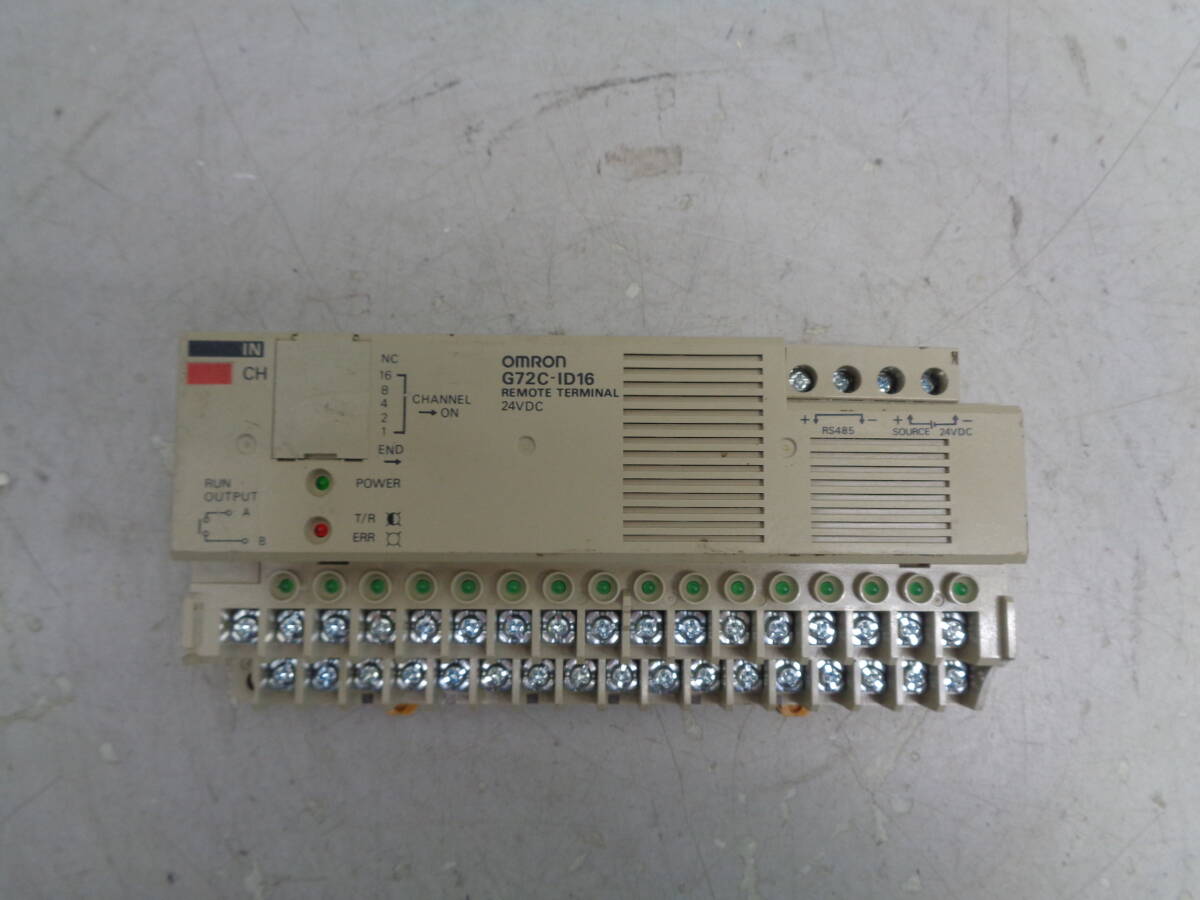 C2894　OMRON オムロン　G72C-ID16 REMOTE TERMINAL / ①J-3 / ①サイズ
