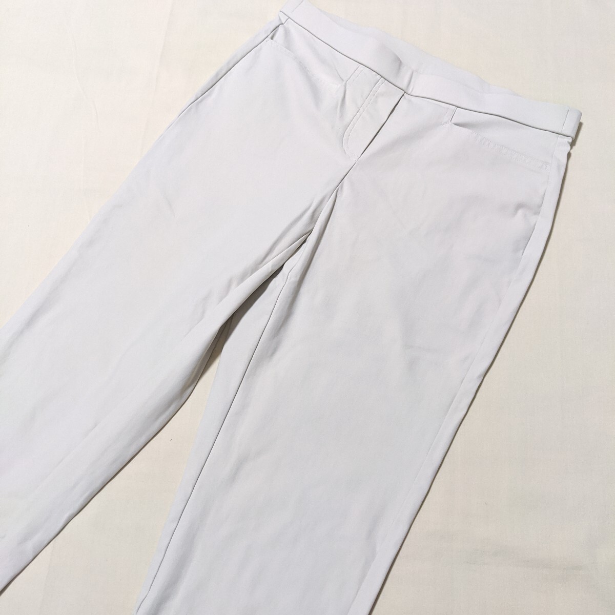 ☆PO55 Charle シャルレ レディース 3 L パンツ ズボン スラックス ベージュ ライトベージュ ウエストゴム ストレッチ