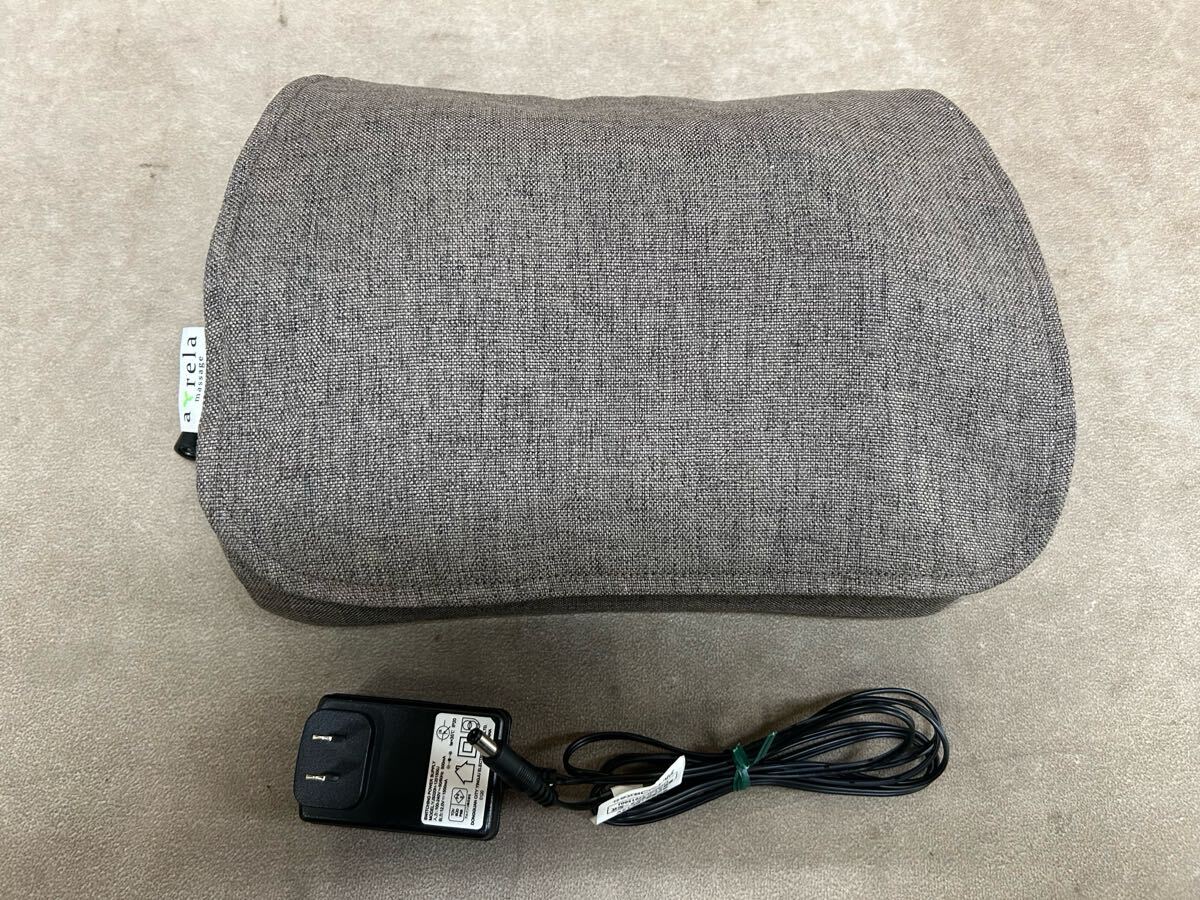 中古 アルインコ クッションマッサージ めぐりMCR8120 動作品 背中 腰 マッサージ ブラウン 癒し