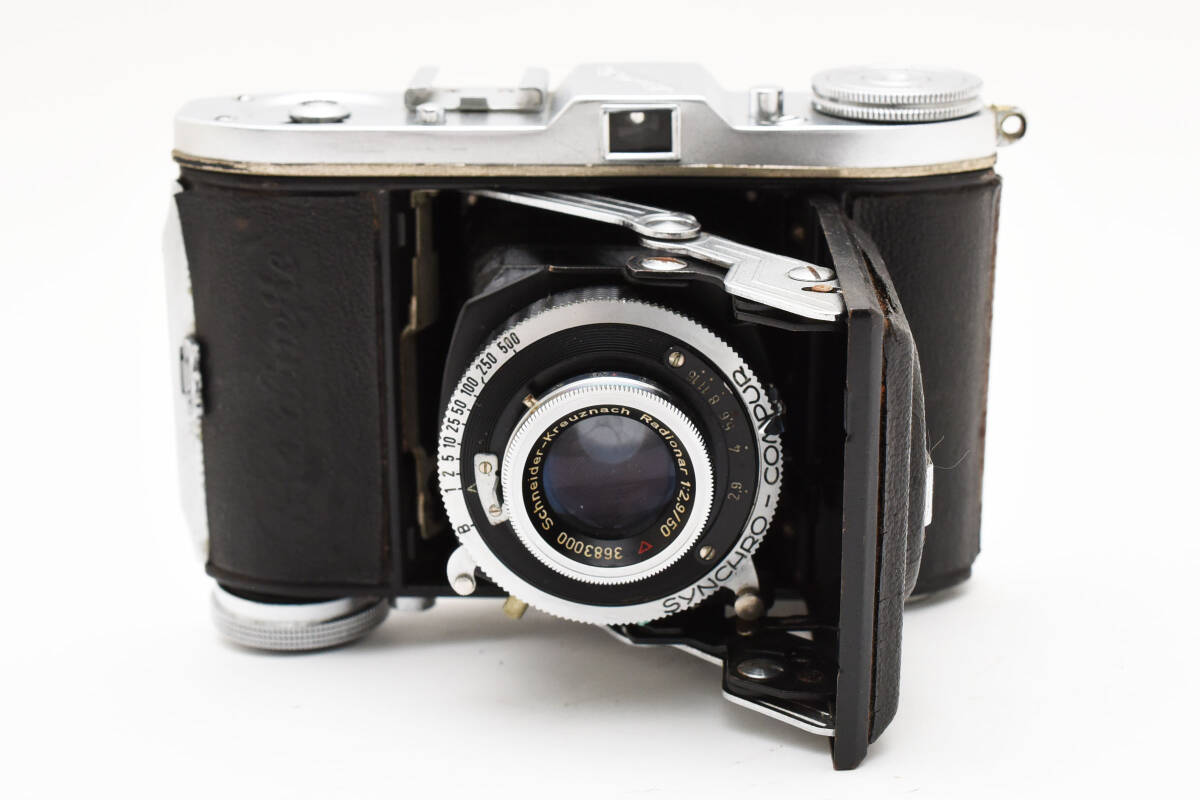 バルダ BALDA Baldinette Schneider-Kreuznach Radionar 50mm F2.9 蛇腹カメラ