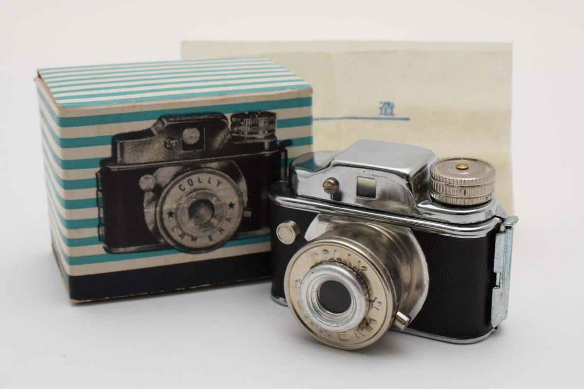 元箱付＊COLLY 豆カメラ ミニカメラ トイカメラ フィルムカメラ 希少 貴重 レア 年代物 アンティーク