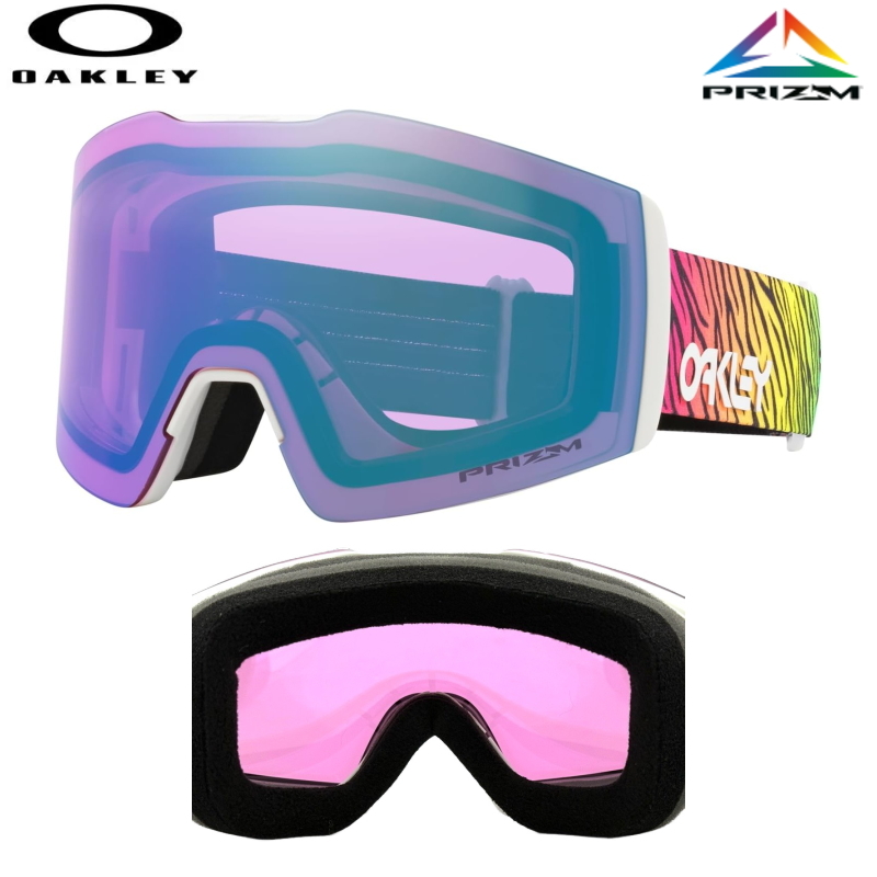 24-25OAKLEY FALL LINE M カラー:BENGAL WHITE レンズ:PRIZM ICED IRIDIUMオークリー