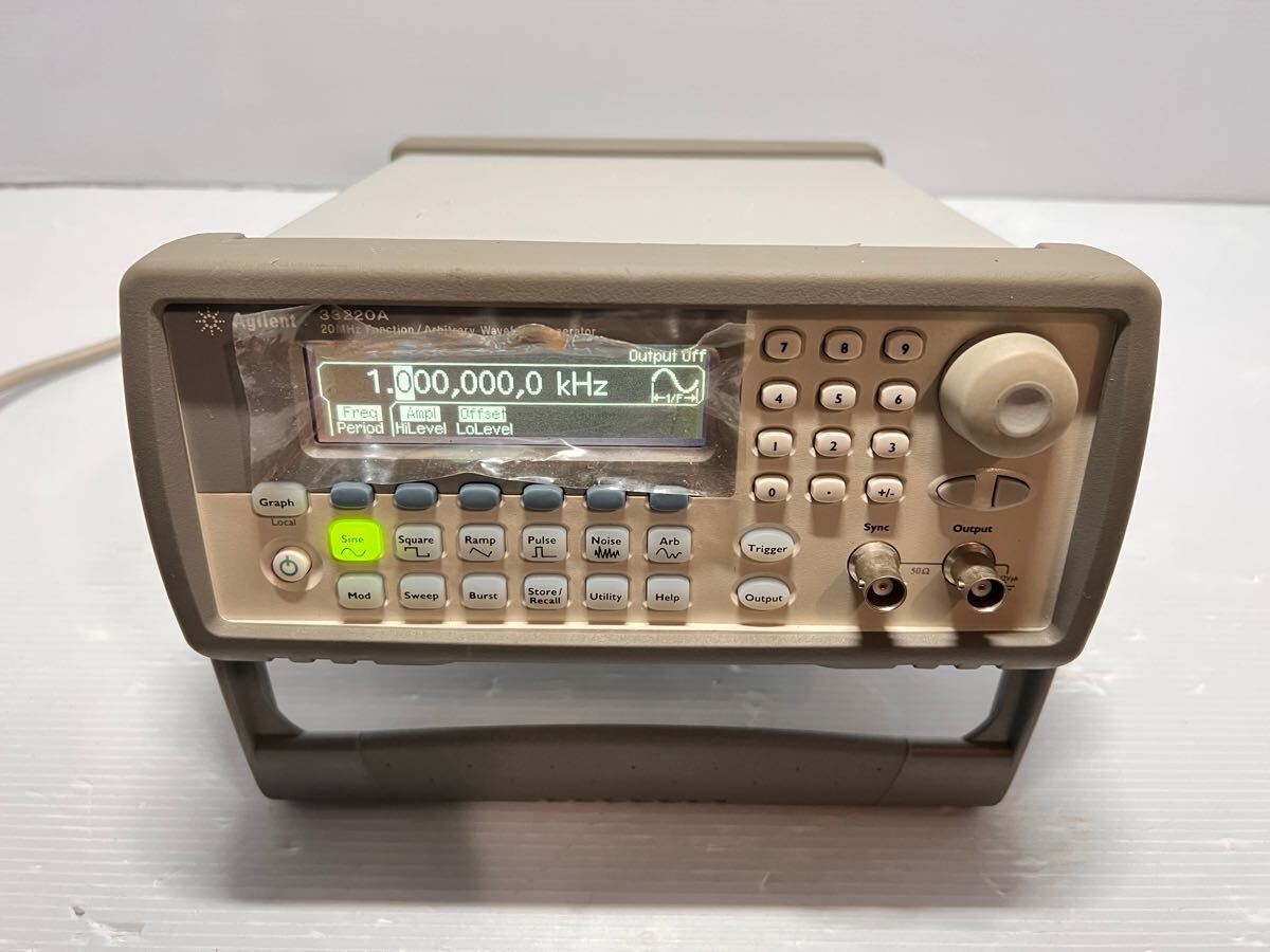 Agilent アジレント 33220A 20MHz 任意波形発生器　