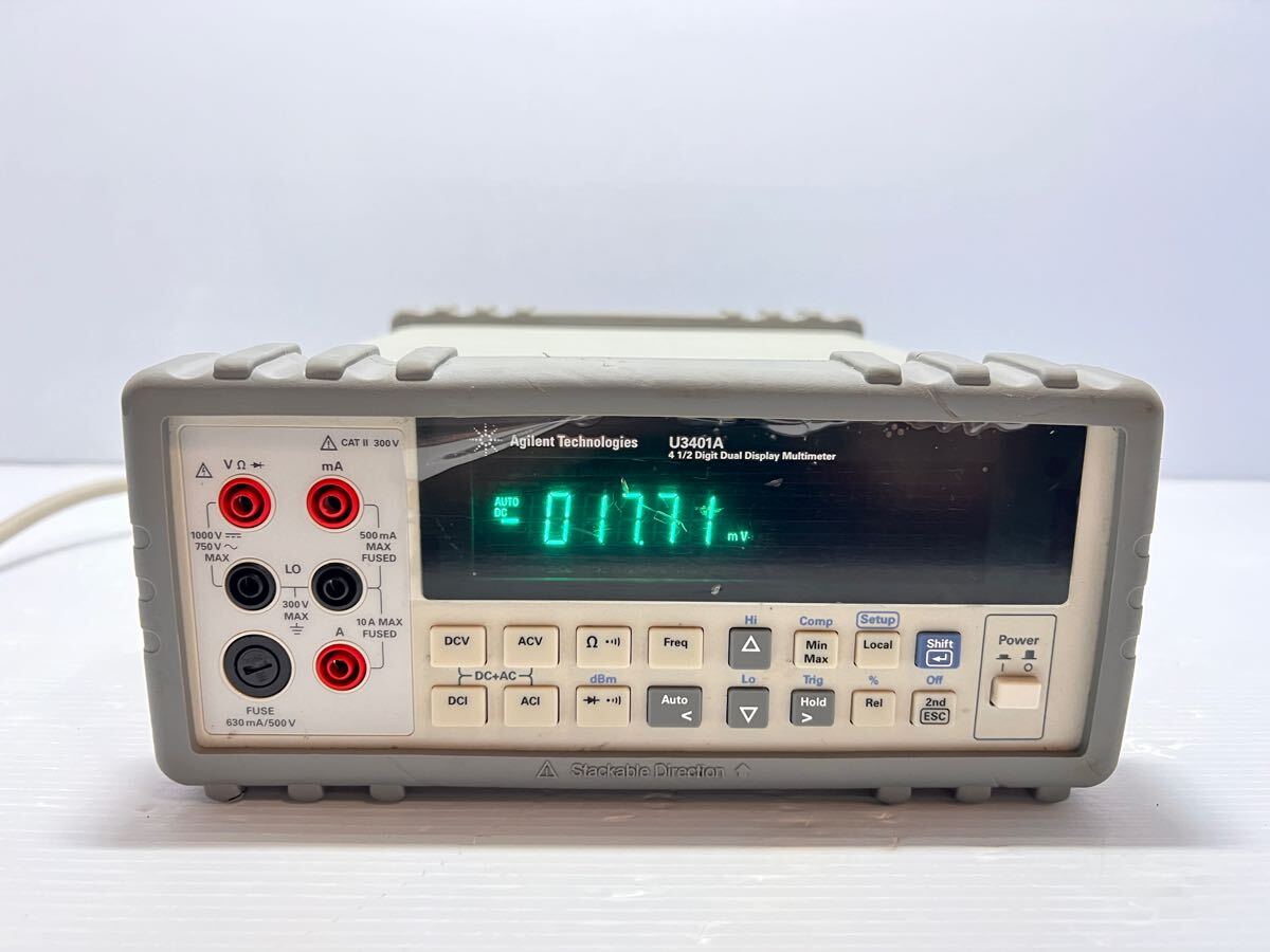 Agilent U3401A デュアルディスプレイマルチメータ