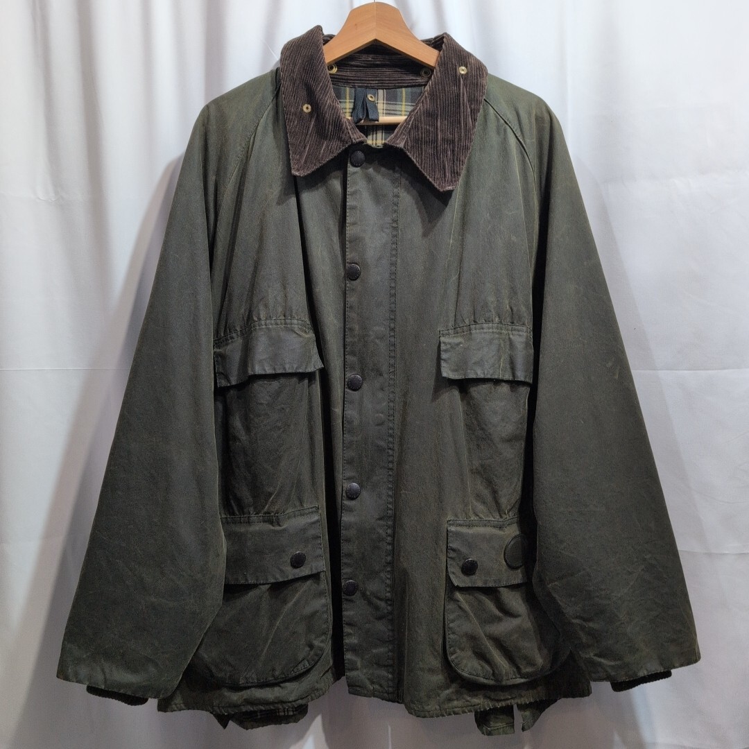 90s バブアー Barbour ビデイル BEDALE 4pocket C50 メンズ オイルドジャケット イングランド オリーブ ヴィンテージ ビンテージ 90年代