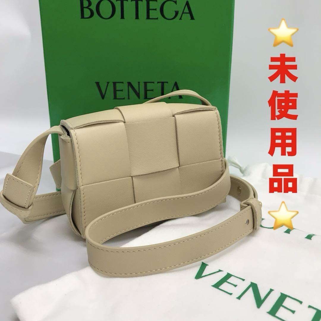 ☆未使用☆BOTTEGA VENETA カセット キャンディー ミニショルダー