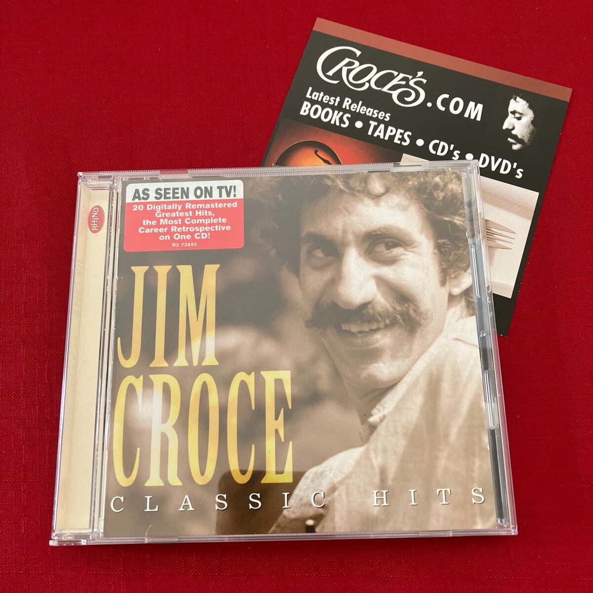 WY6【盤面美品】ジムクロウチ JIM CROCE CLASSIC HITS OF JIM CROCE CD