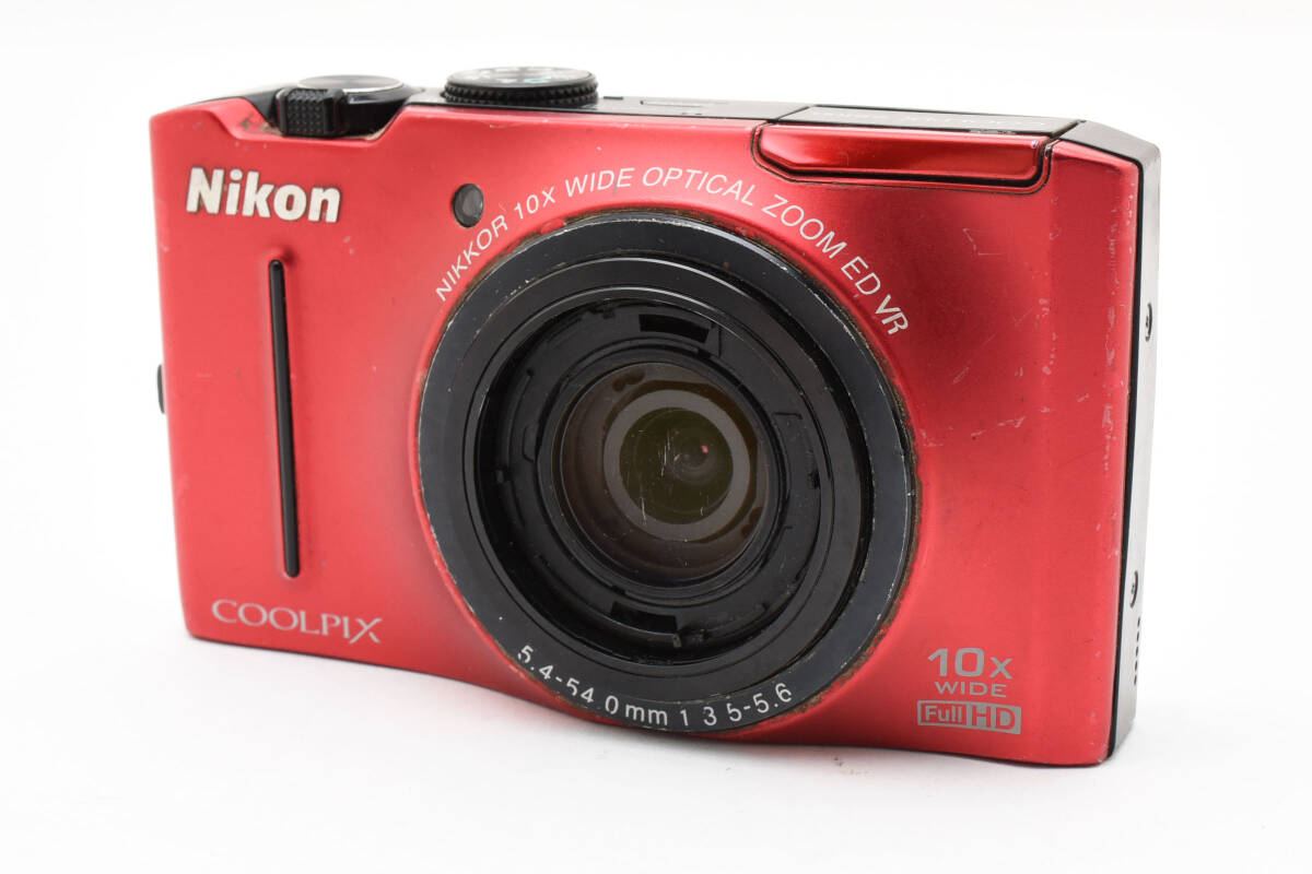 Nikon ニコン COOLPIX S8100 コンパクトデジタルカメラ レッド #M11668