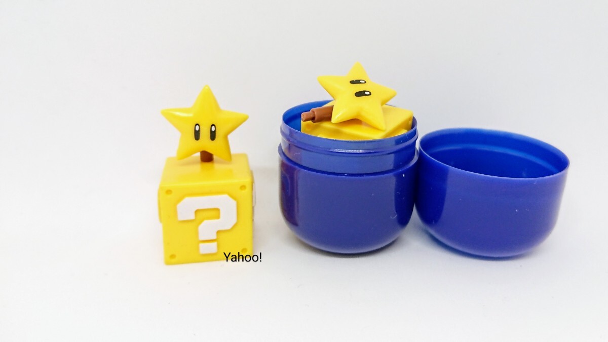 チョコエッグ New スーパーマリオブラザーズ Wii ハテナブロック&スーパースター スター ブロック フィギュア Nintendo mario