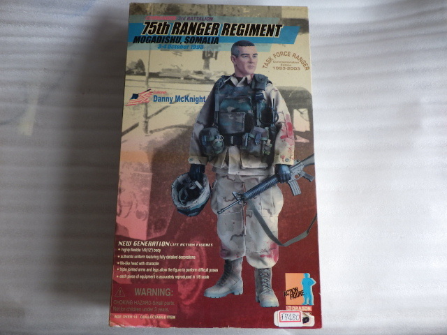 未開封 ミリタリー アクション フィギュア ドラゴン US 75th RANGER REGIMENT Danny Mcknight レンジャー連隊 第三大隊 コマンダー ｖ03191
