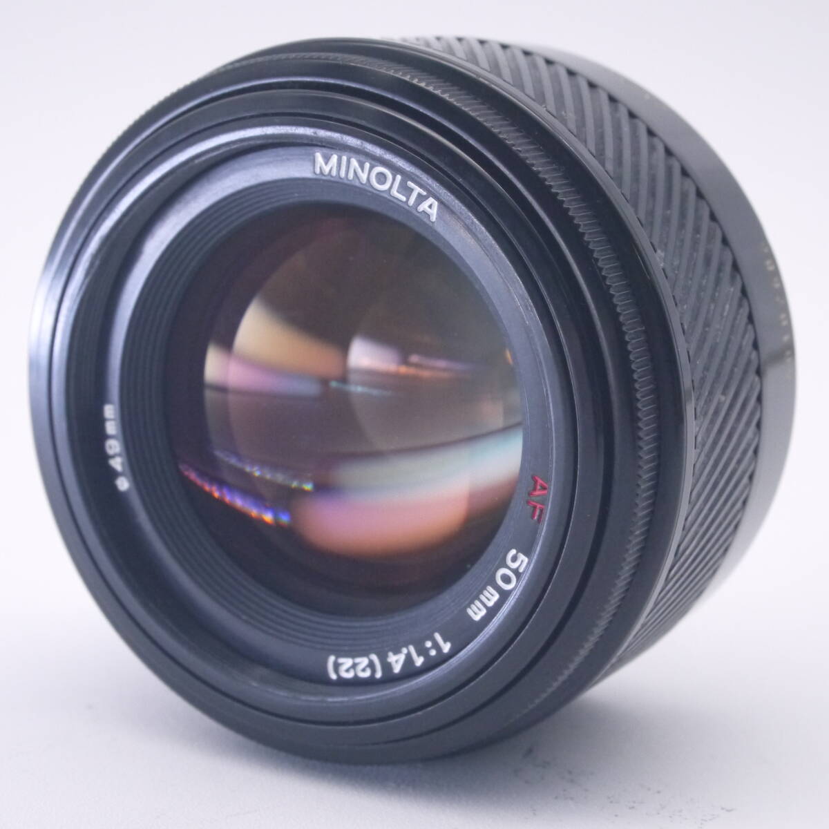 美品 Minolta ミノルタ AF 50mm F1.4(22) ミノルタ/ソニーAマウント #B1655