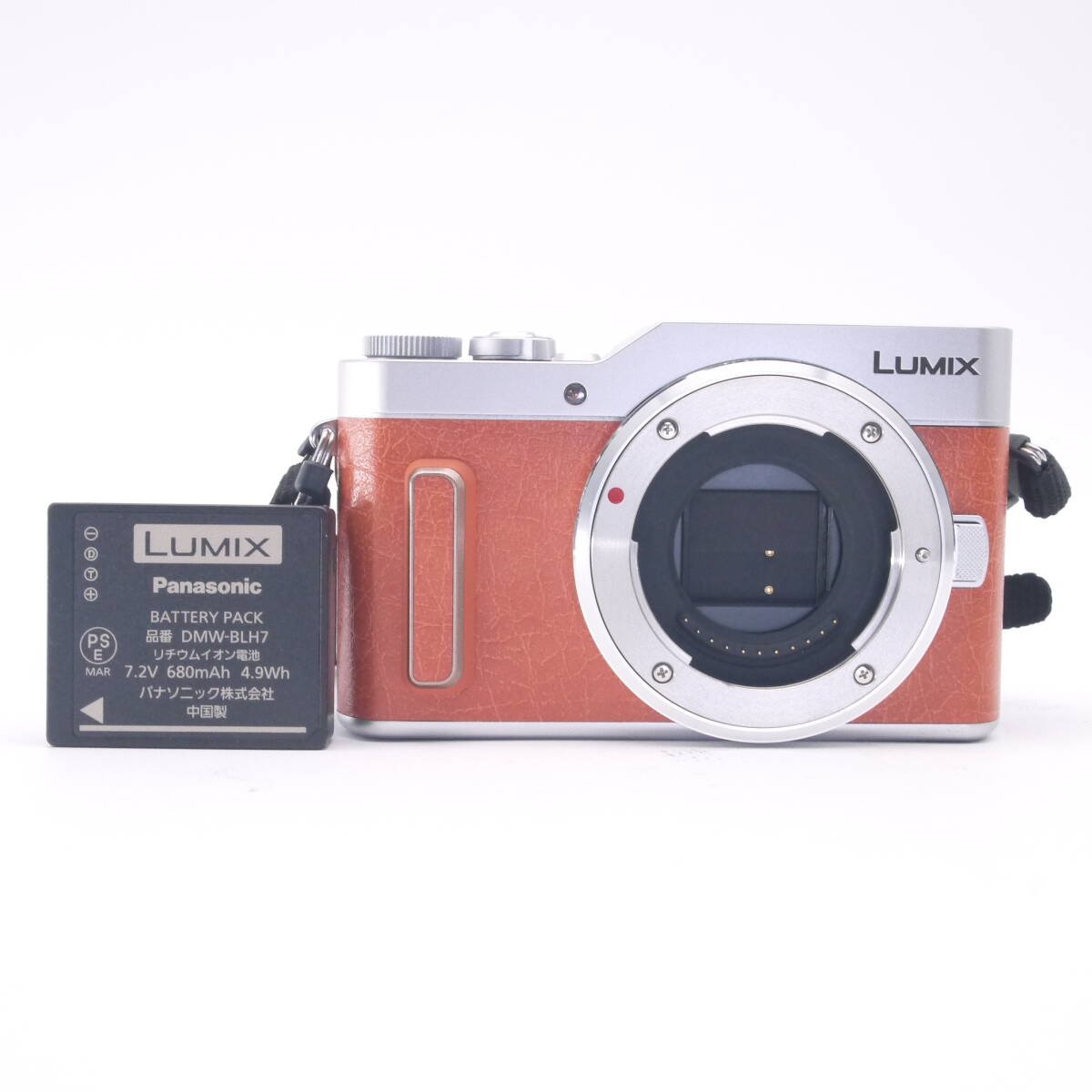 美品 LUMIX DC-GF10 オレンジ ミラーレス一眼 #AA3513