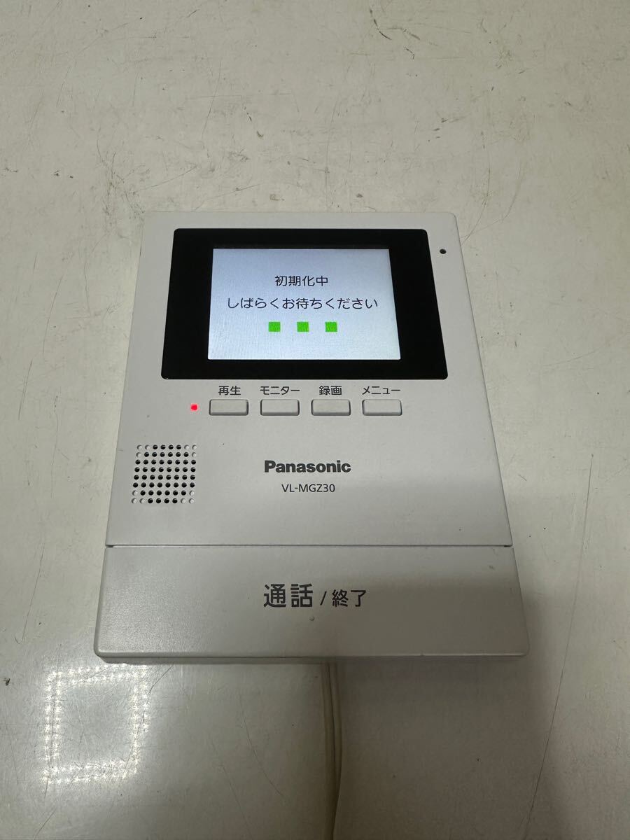 A778 Panasonic パナソニック モニター親機 ドアホン VL-MGZ30 テレビドアホン　現状