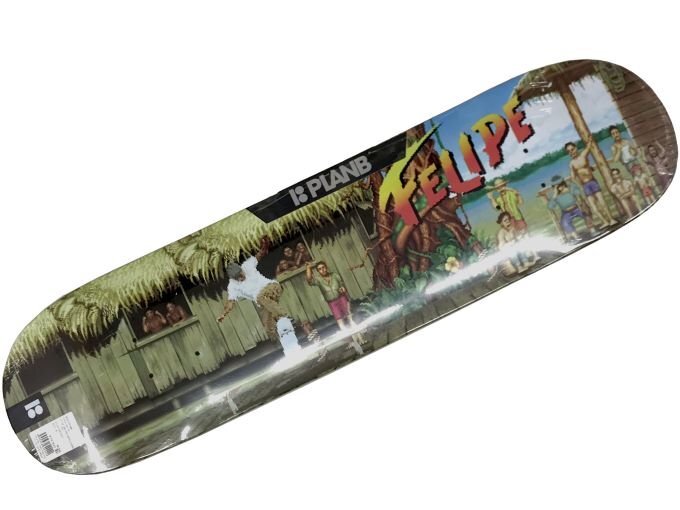 【処分価格】PLAN B WORLD WARRIOR FELIPE GUSTAVOモデル8X31.33”新品