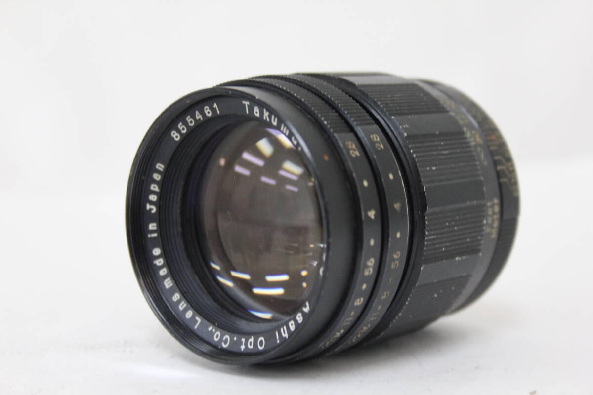 【返品保証】 ペンタックス Pentax Takumar 105mm F2.8 M42マウント プリセット絞り レンズ M4407