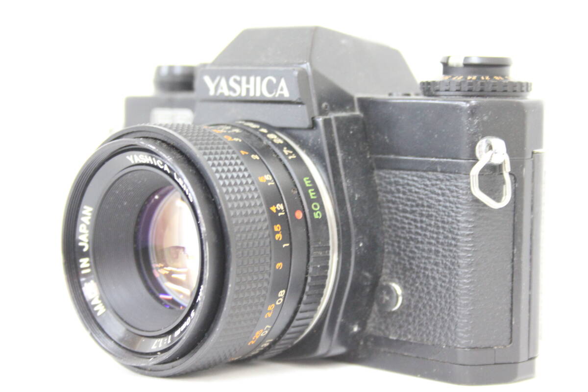 【訳あり品】 ヤシカ Yashica FR ブラック ML 50mm F1.7 ボディレンズセット M4604