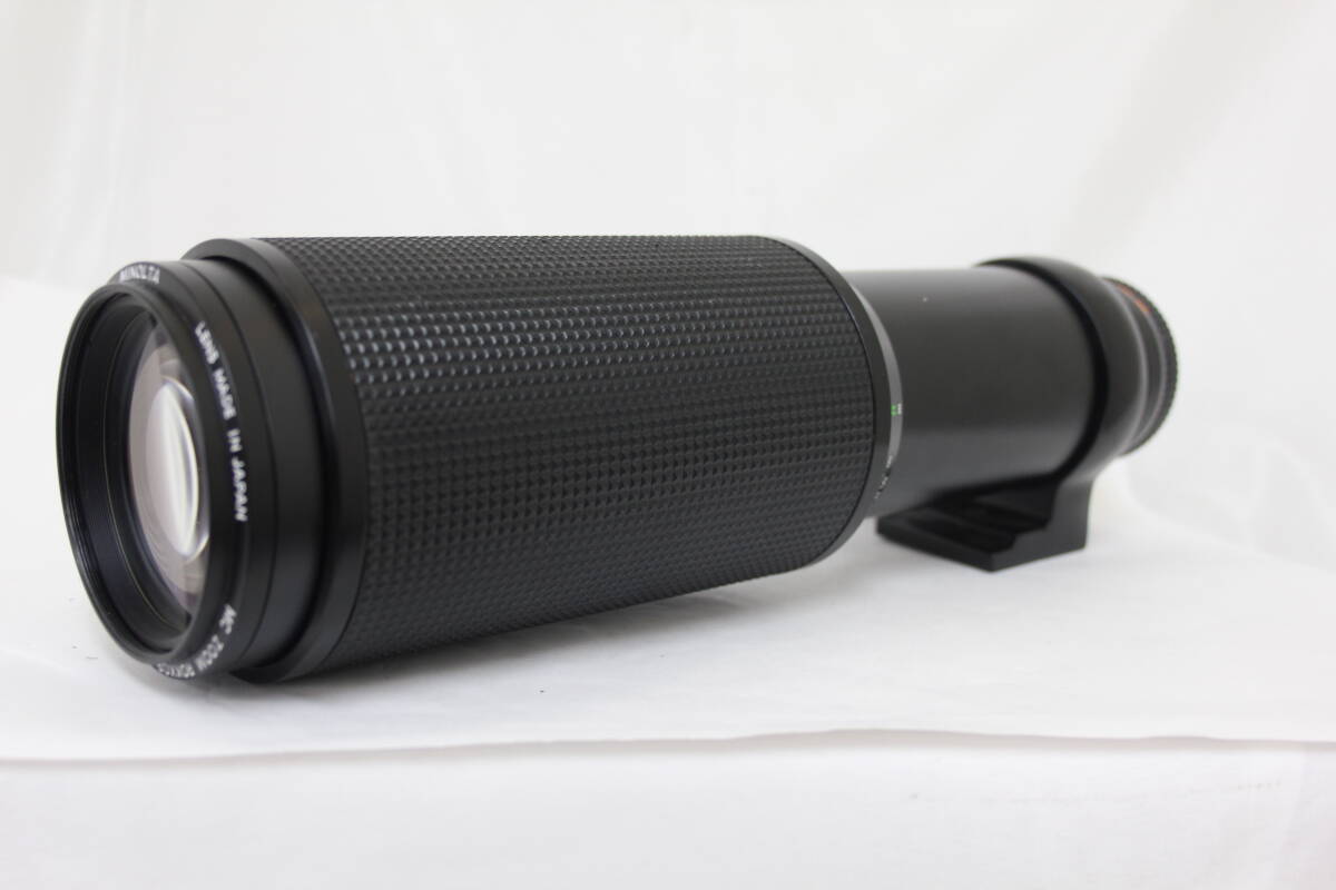 【返品保証】 ミノルタ Minolta MC ZOOM ROKKOR 100-500mm F8 三脚座付き レンズ M4825