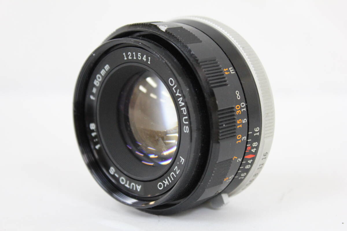 【返品保証】 オリンパス Olympus F.Zuiko Auto-s 50mm F1.8 M42マウント レンズ M4944