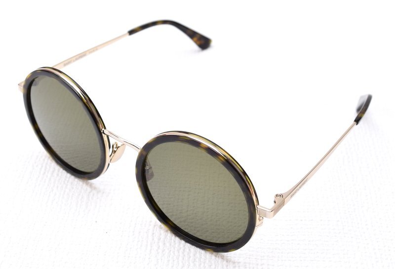 美品 SAINT LAURENT サンローラン 【メタルフレーム サングラス ダークブラウン SL136】YSL 52□22-145