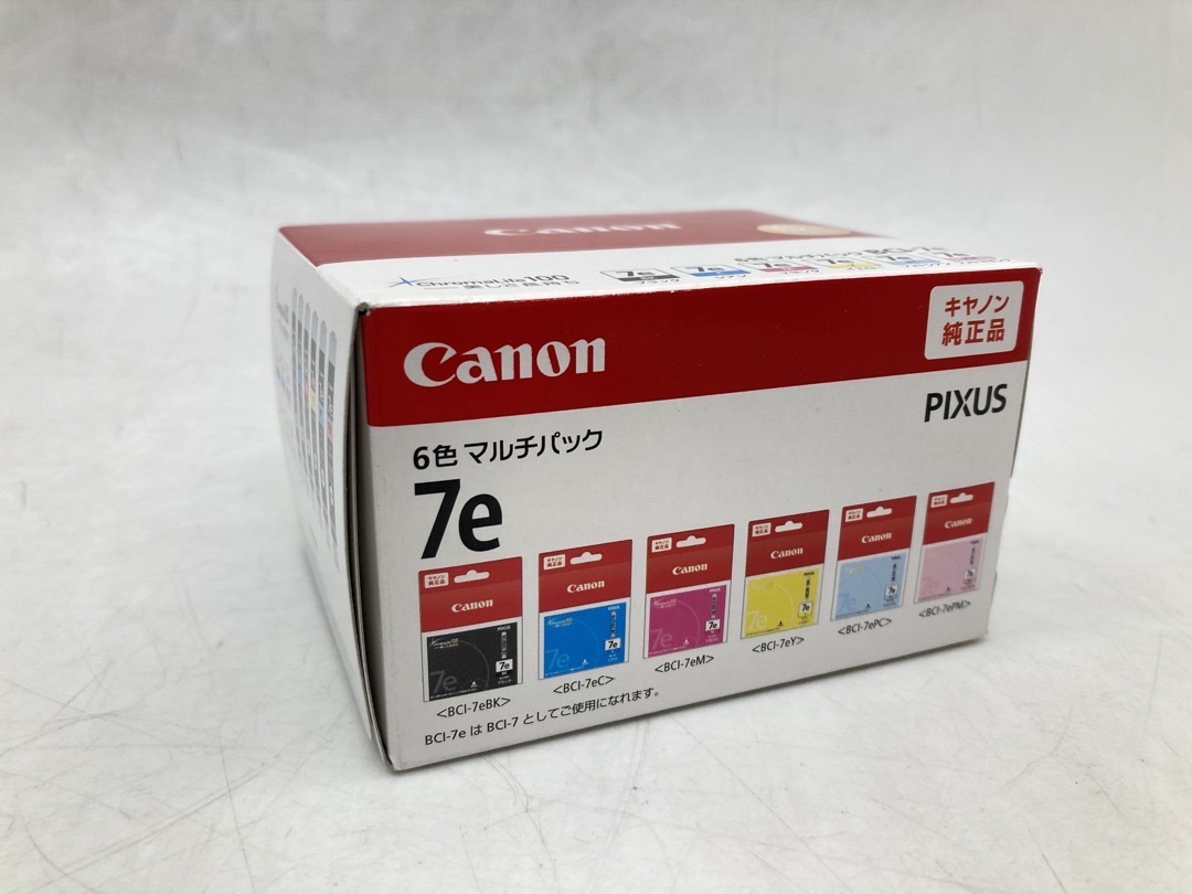 Canon BCI-7e/6MP 6色マルチパック 純正インクカートリッジ アウトレット 期限切れ 未使用 未開封
