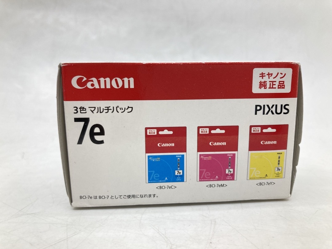 Canon BCI-7e/3MP 3色マルチパック 純正インクカートリッジ アウトレット 期限切れ 未使用 未開封