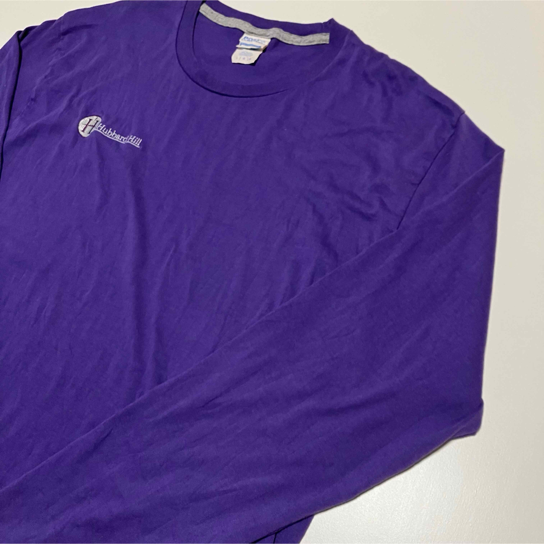 シンプル　長袖プリントTシャツ XLサイズ　メンズ　レディース