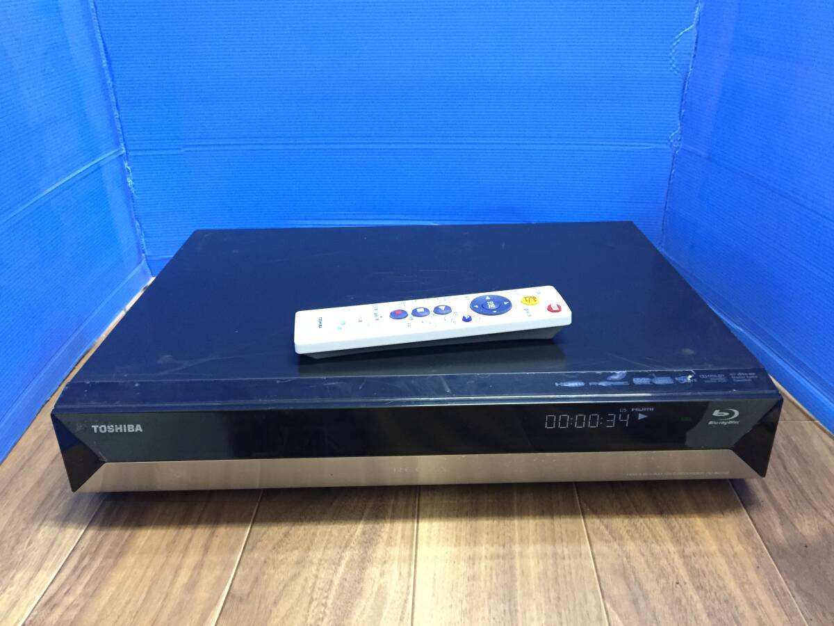 東芝 HDD ブルーレイディスクレコーダー RD-BZ700 リモコン付き　中古品6654