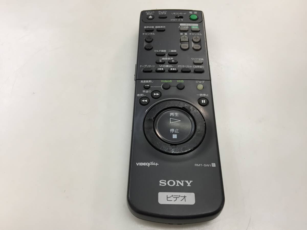 ソニー SONY ビデオ リモコン RMT-SW1　中古品K873