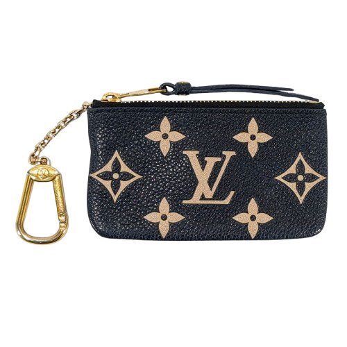 LOUIS VUITTON ルイ・ヴィトン ポシェット クレ カードキーケース コインケース 小銭入れ モノグラム アンプラント バイカラー M80885