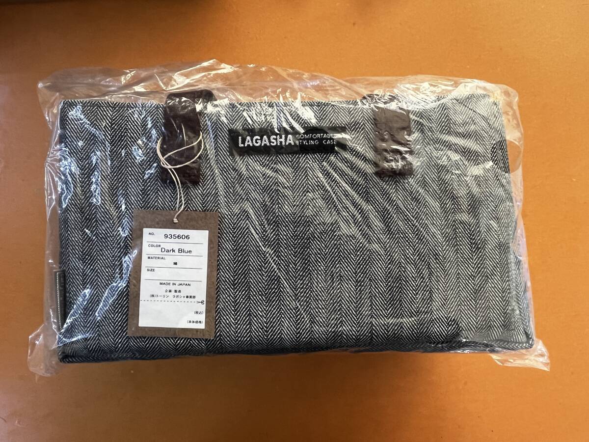 LAGASHA カメラ用インナーバッグ　Dark Blue 未開封