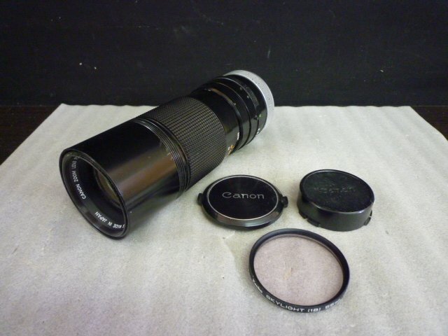 CHA-27802-45 ジャンク品 CANON キヤノン ZOOM FD 100-200mm 1:5.6 S.C.