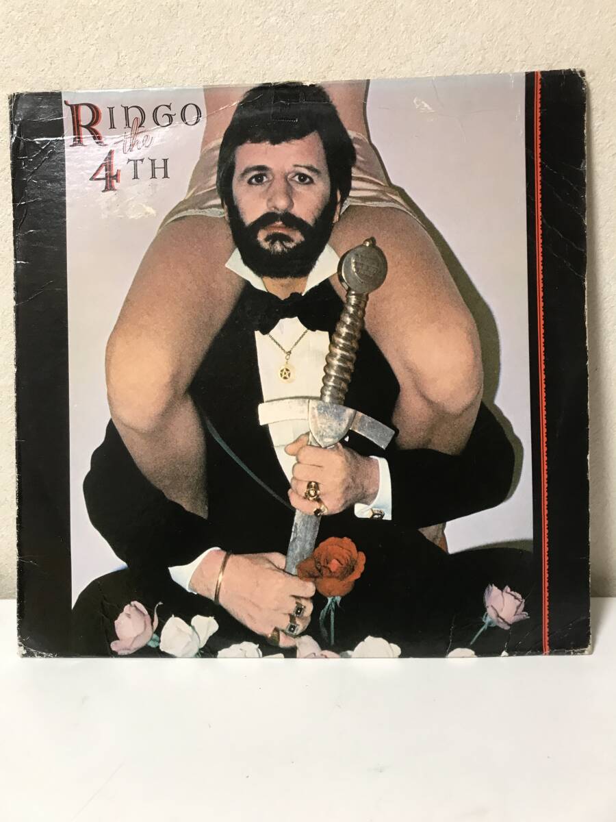 LP　Ringo the 4th リンゴ・スター リンゴ4 SD19108 ライナー無し　反りあり、割れあり【LP-6030303】