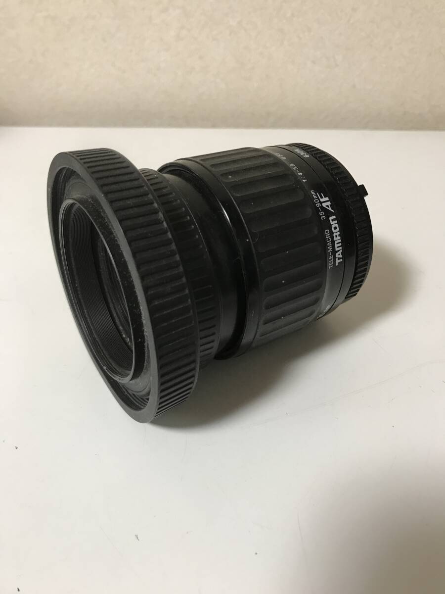 動作未確認　現状品　レンズのみ　TAMRON AF TELE-MACRO 35-90mm 1:4-5.6 φ55 タムロン　【3CM-6031409】