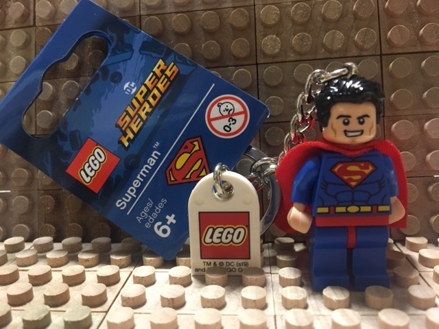 レゴ LEGO ☆ スーパーヒーローズ Super Heros ☆ ミニフィグキーホルダー ☆ スーパーマン Superman ☆ 2012年製品 ☆ 新品