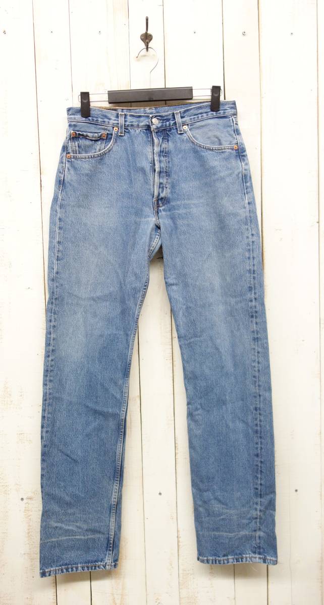 古着卸　ヨーロッパ仕入 ＊Euro Levi's　ユーロ リーバイス＊501　デニムパンツ ＊00501-0114 ＊W33L36＊LEVI STRAUSS & CO EUROPE 　