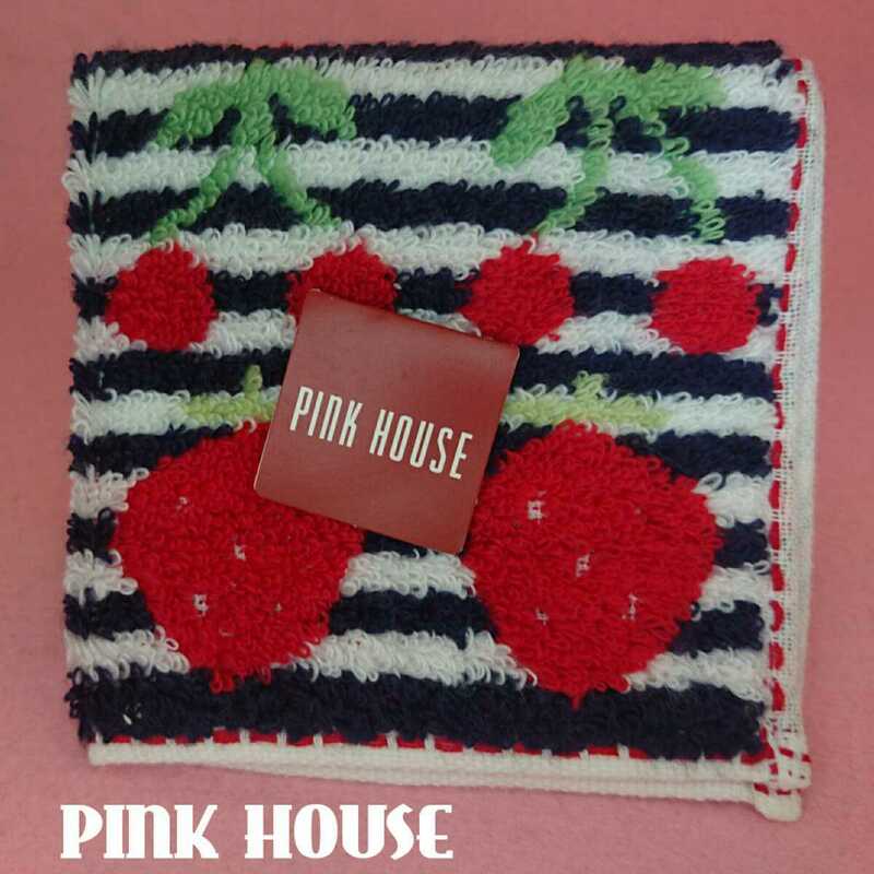 【未使用新品】　PINK HOUSE　ピンクハウス　タオル　ハンカチ　57　8444