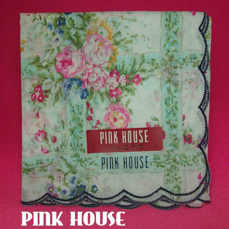 【未使用新品】　PINK HOUSE　ピンクハウス　ハンカチ　71　8498