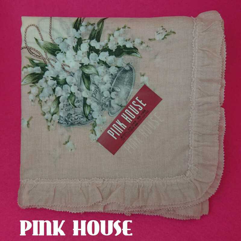 【未使用新品】　PINK HOUSE　ピンクハウス　ハンカチ　73　8510