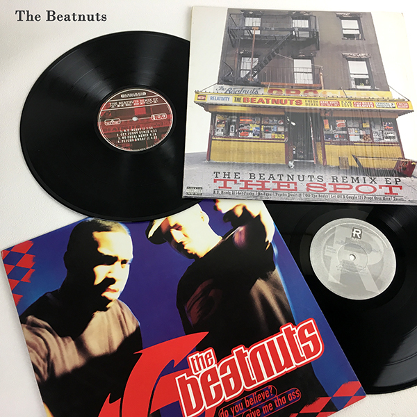 12 インチ LP The Beatnuts ビートナッツ The Spot Remix EP Do You Believe Give Me Tha Ass セット HIP HOP ヒップホップ Rap Relativity