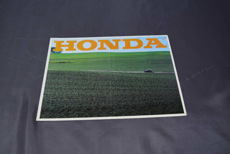 クルマ・カタログ 第21回 ホンダ 東京モーターショーパンフ 1975 HONDA