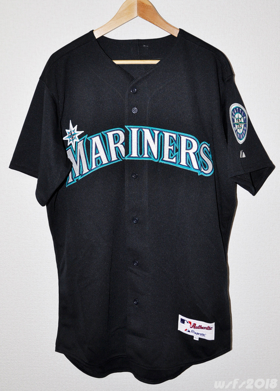 【野球/MLB/USED】シアトルマリナーズ オーセンティックジャージ(オルタネイト)【Majestic/マジェスティック】seattle mariners