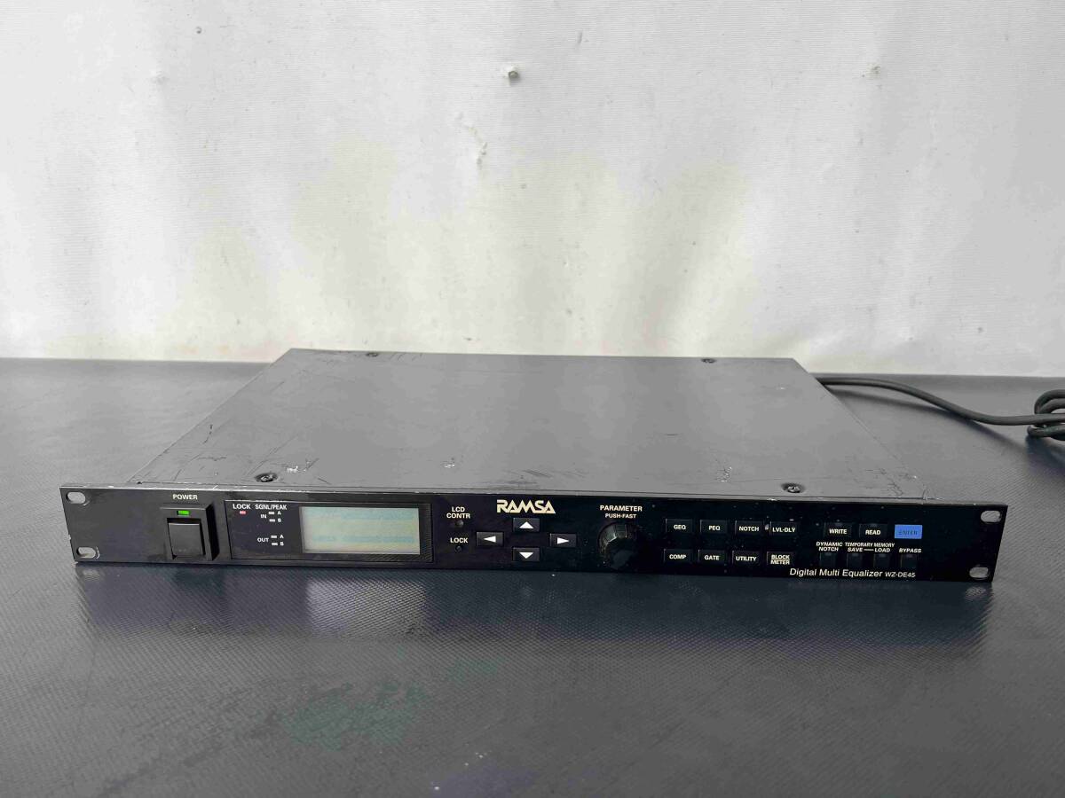 CTY　RAMSA WZ-DE45 デジタルマルチイコライザー