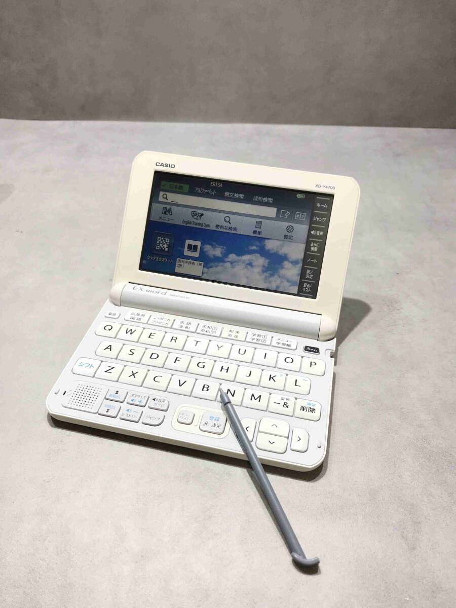 S10312　 CASIO 電子辞書 XD-Y4700 電子辞書