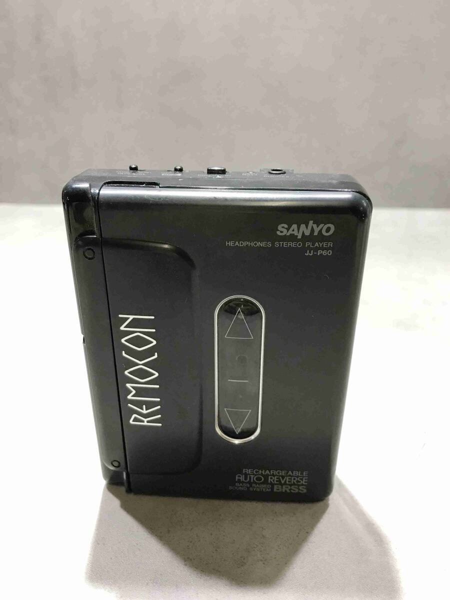 S10355　SANYO JJ-P60 ポータブルカセットプレーヤー